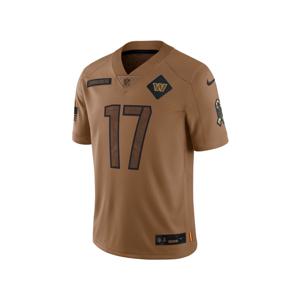 Womens Washington Commanders Terry McLaurin Brown 2023 Salute To Service Limited Jersey