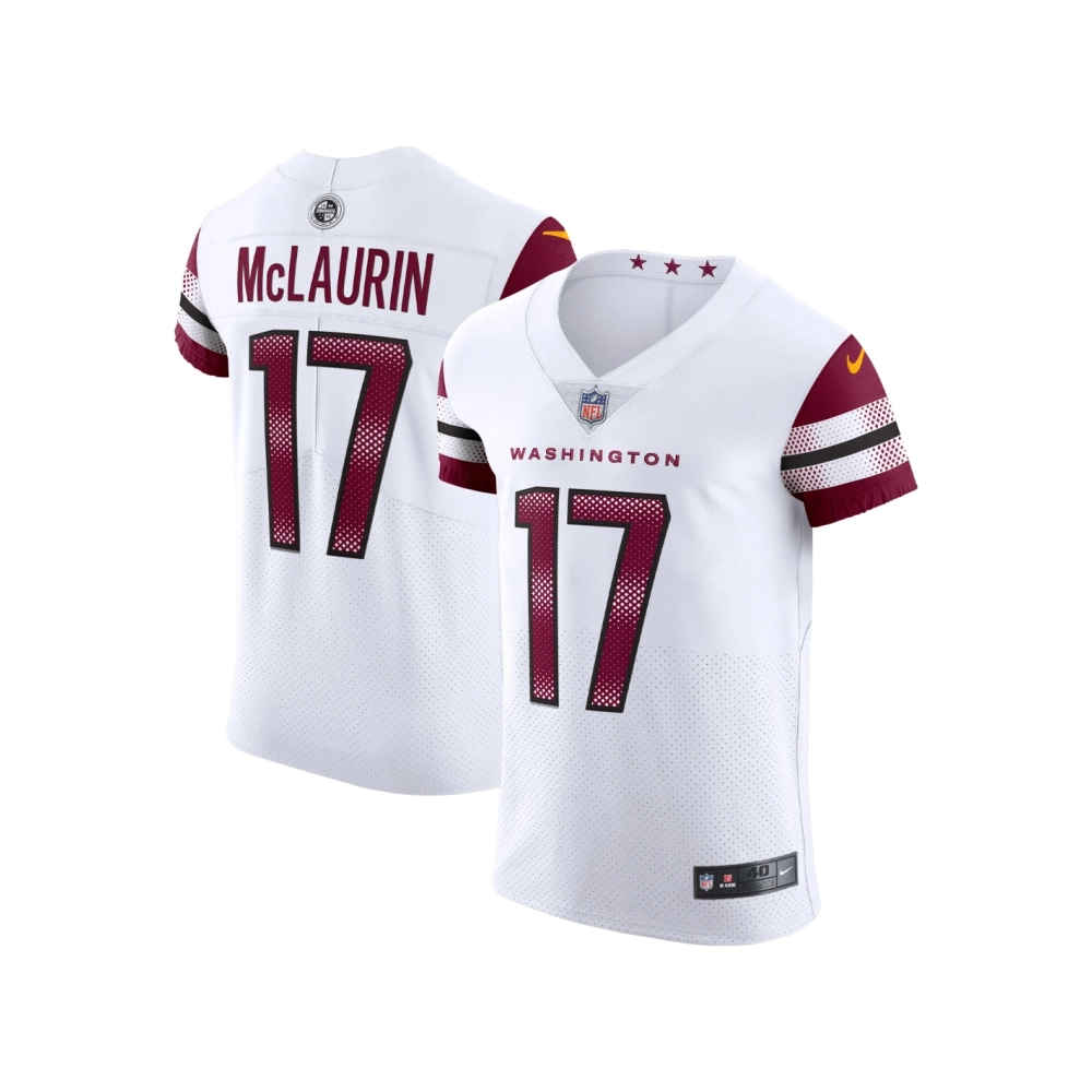 Mens Washington Commanders Terry McLaurin White Vapor Elite Jersey