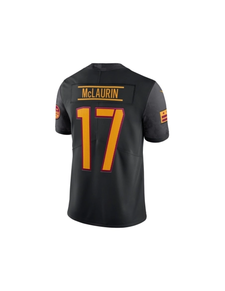 Mens Washington Commanders Terry McLaurin Black Alternate Vapor Limited Jersey