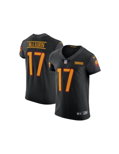 Mens Washington Commanders Terry McLaurin Black Alternate Vapor Elite Jersey