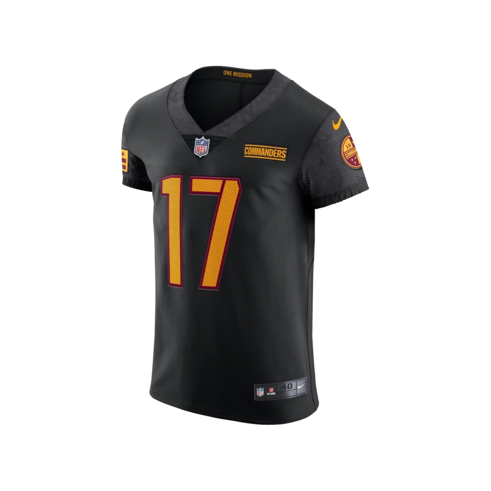 Mens Washington Commanders Terry McLaurin Black Alternate Vapor Elite Jersey
