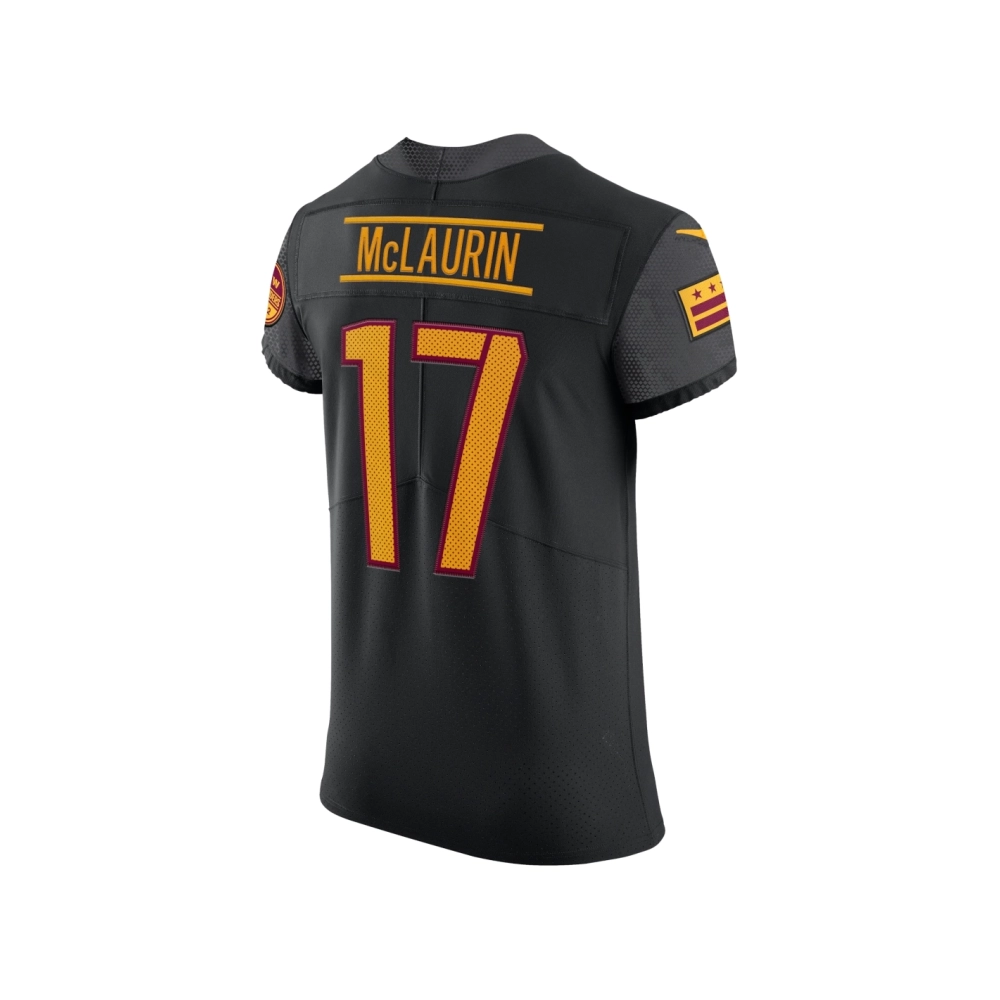 Mens Washington Commanders Terry McLaurin Black Alternate Vapor Elite Jersey