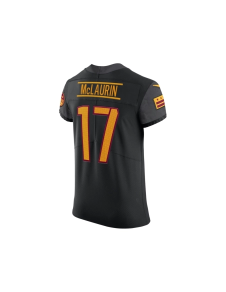 Mens Washington Commanders Terry McLaurin Black Alternate Vapor Elite Jersey