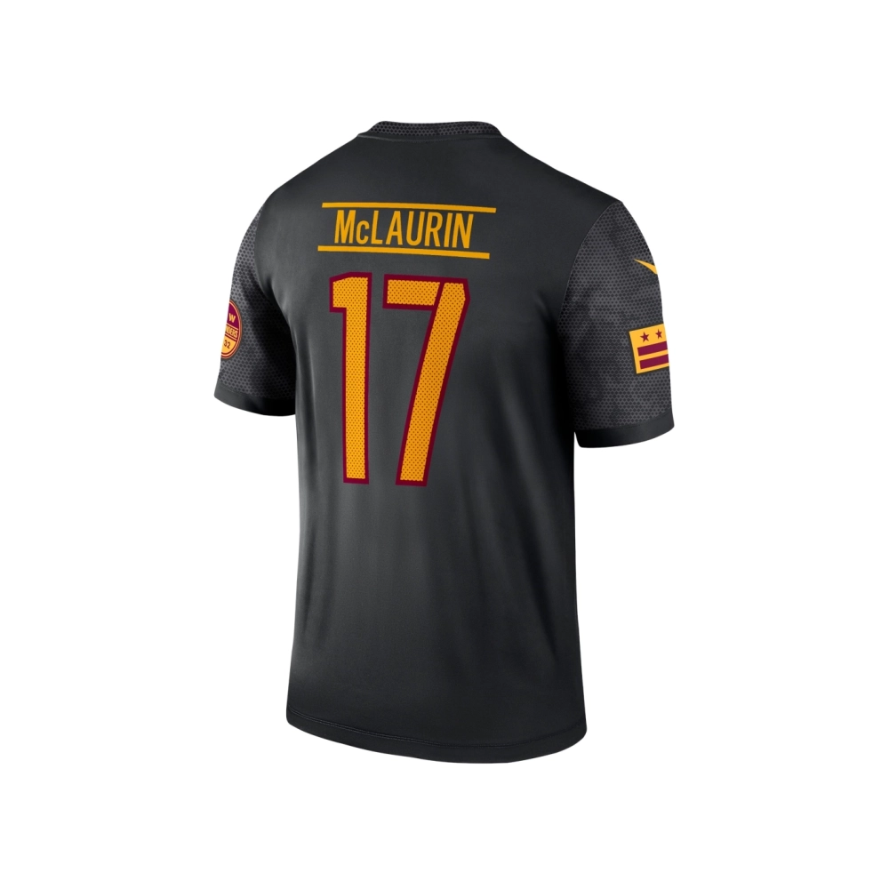 Mens Washington Commanders Terry McLaurin Black Alternate Legend Jersey