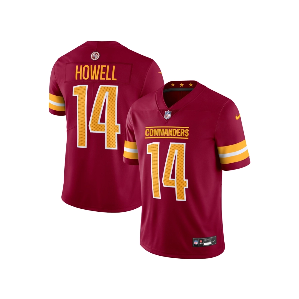Mens Washington Commanders Sam Howell Burgundy Vapor Untouchable Limited Jersey