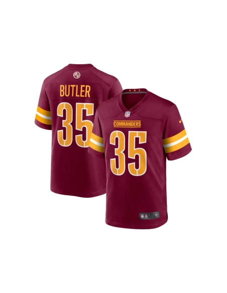 Mens Washington Commanders Percy Butler Burgundy Player Game Jersey
