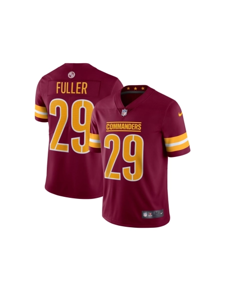 Mens Washington Commanders Kendall Fuller Burgundy Vapor Limited Jersey