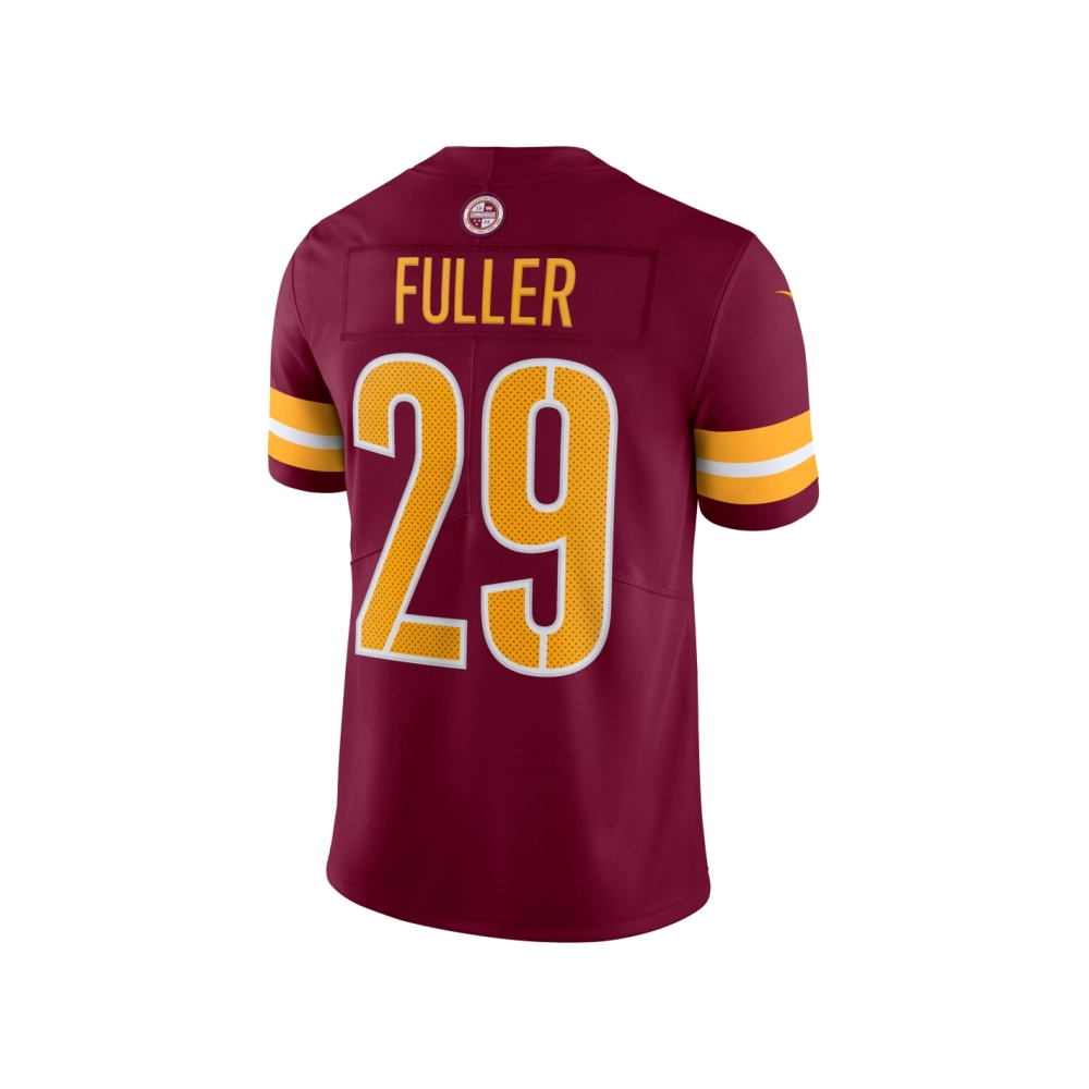 Mens Washington Commanders Kendall Fuller Burgundy Vapor Limited Jersey