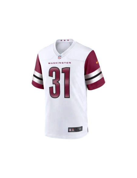 Mens Washington Commanders Kamren Curl White Game Jersey