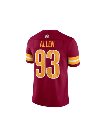 Mens Washington Commanders Jonathan Allen Burgundy Vapor Untouchable Limited Jersey