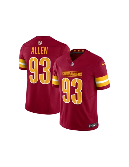 Mens Washington Commanders Jonathan Allen Burgundy Vapor F.U.S.E. Limited Jersey
