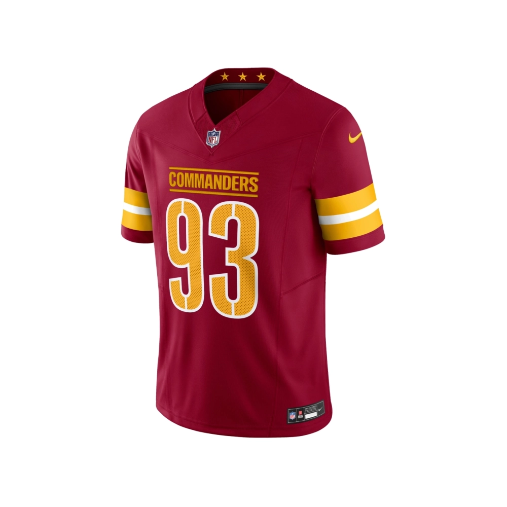 Mens Washington Commanders Jonathan Allen Burgundy Vapor F.U.S.E. Limited Jersey