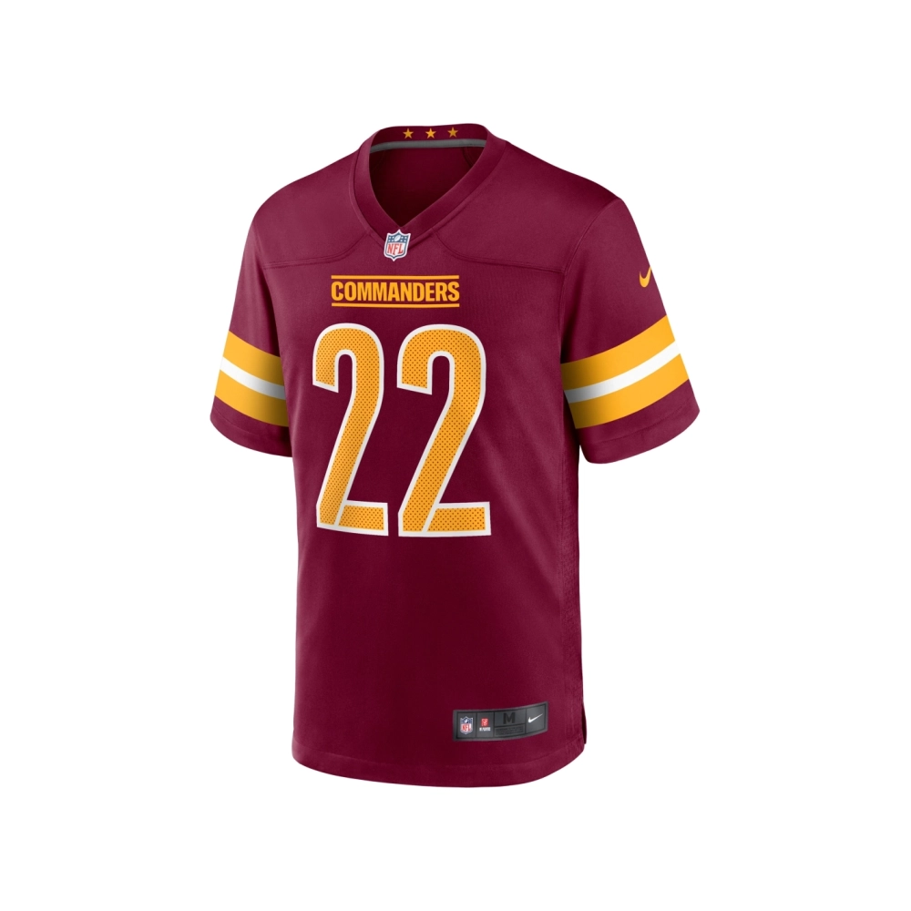 Mens Washington Commanders Darrick Forrest Burgundy Game Player Jersey