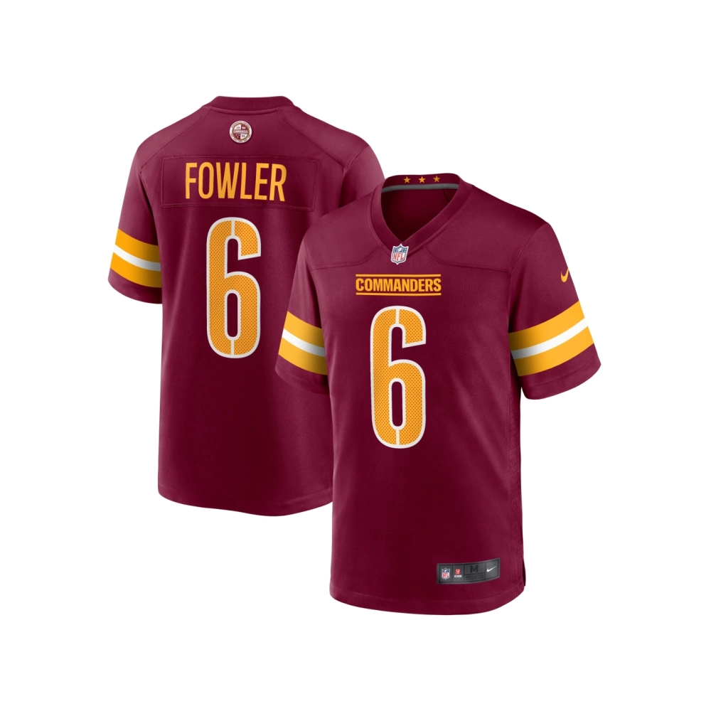 Mens Washington Commanders Dante Fowler Jr. Burgundy Game Jersey