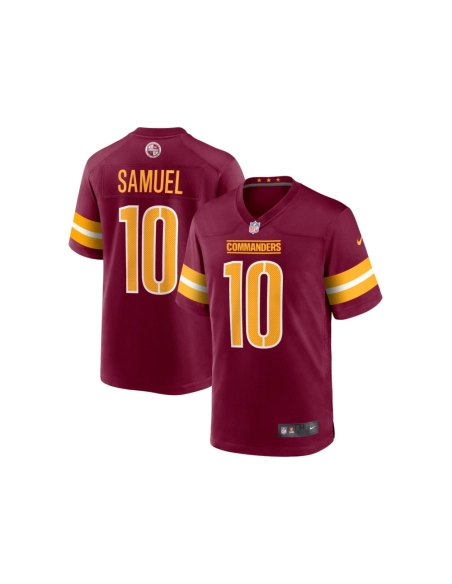 Mens Washington Commanders Curtis Samuel Burgundy Game Jersey