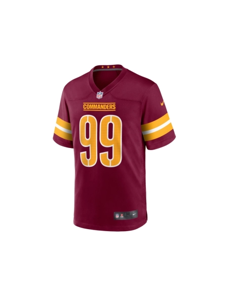 Mens Washington Commanders Chase Young Burgundy Game Jersey
