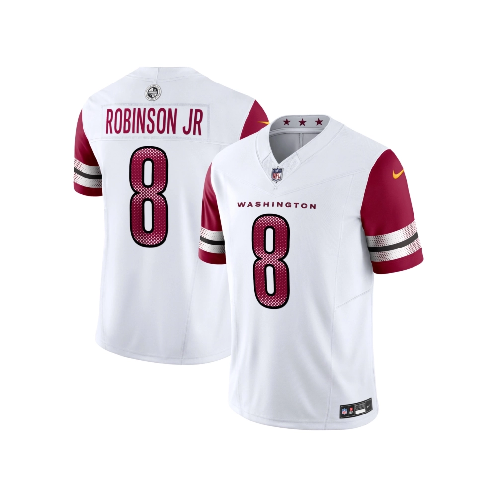 Mens Washington Commanders Brian Robinson Jr. White Vapor F.U.S.E. Limited Jersey