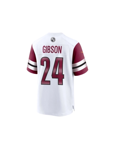 Mens Washington Commanders Antonio Gibson White Game Jersey