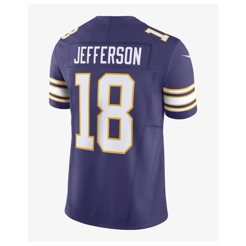 Mens Minnesota Vikings Justin Jefferson Jersey