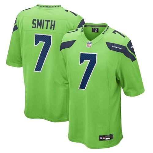 Mens Seattle Seahawks Geno Smith Jersey