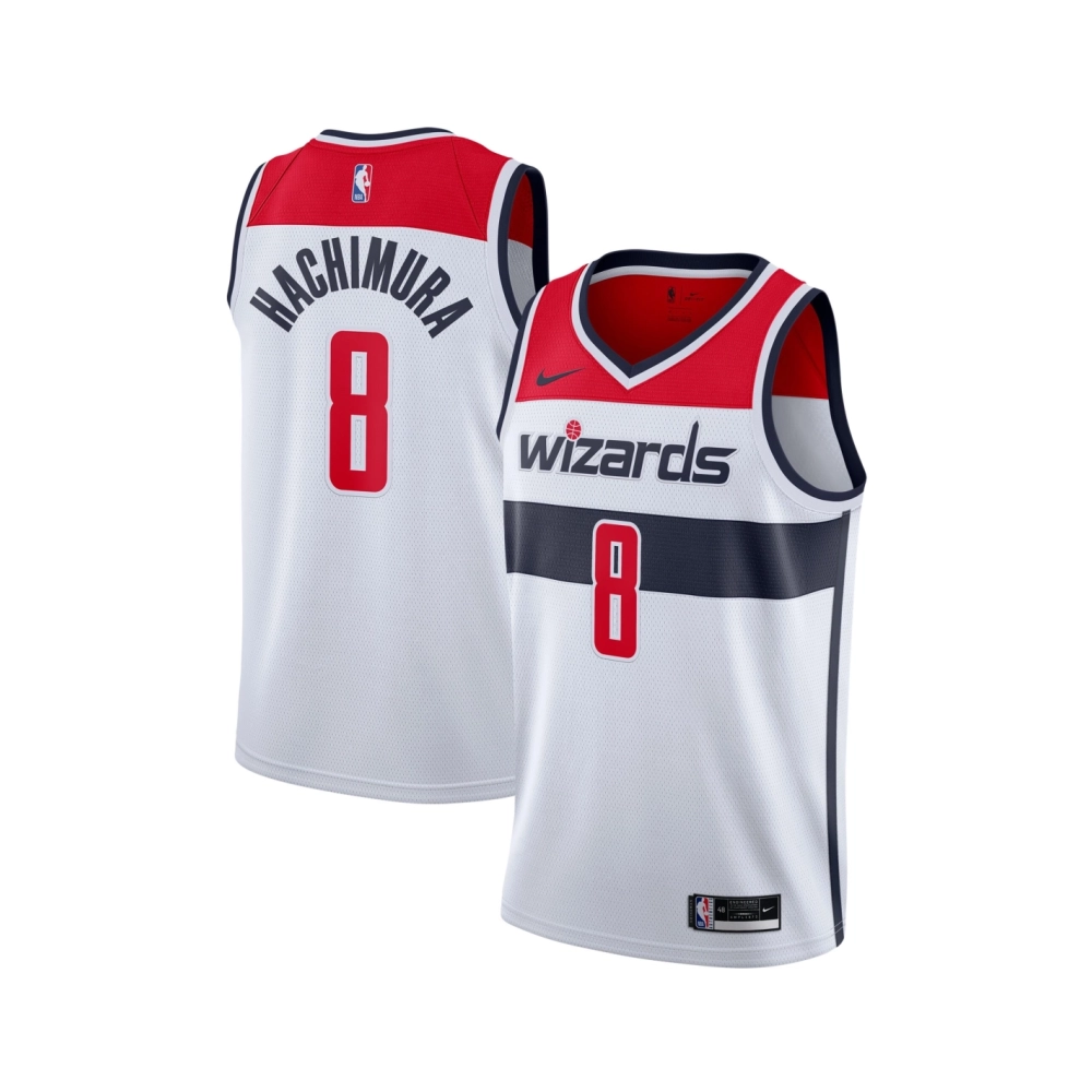 Mens Washington Wizards Rui Hachimura White 2020/21 Swingman Jersey - Association Edition