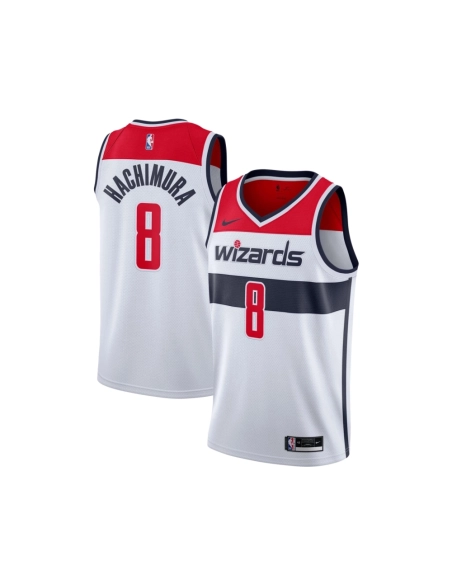 Mens Washington Wizards Rui Hachimura White 2020/21 Swingman Jersey - Association Edition
