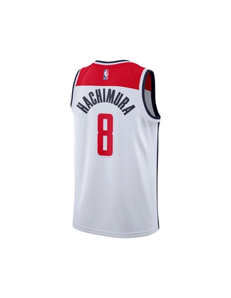 Mens Washington Wizards Rui Hachimura White 2020/21 Swingman Jersey - Association Edition