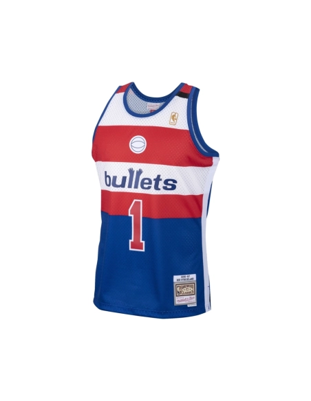 Mens Washington Bullets Rod Strickland Royal 2001/02 Hardwood Classics Swingman Jersey