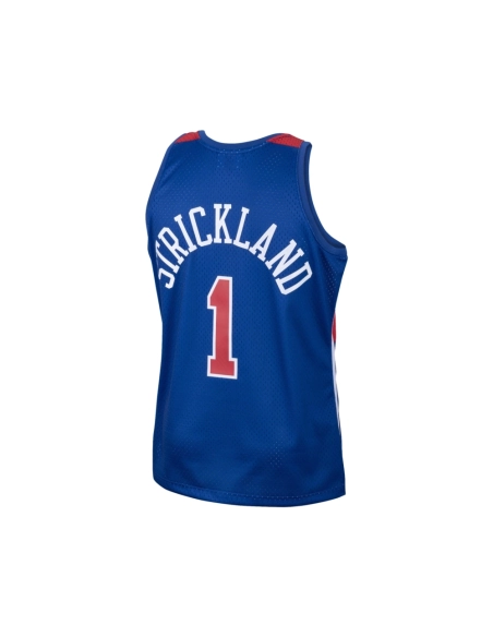 Mens Washington Bullets Rod Strickland Royal 2001/02 Hardwood Classics Swingman Jersey