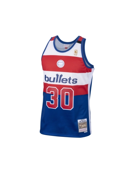 Mens Washington Bullets Ben Wallace Royal 2001/02 Hardwood Classics Swingman Jersey