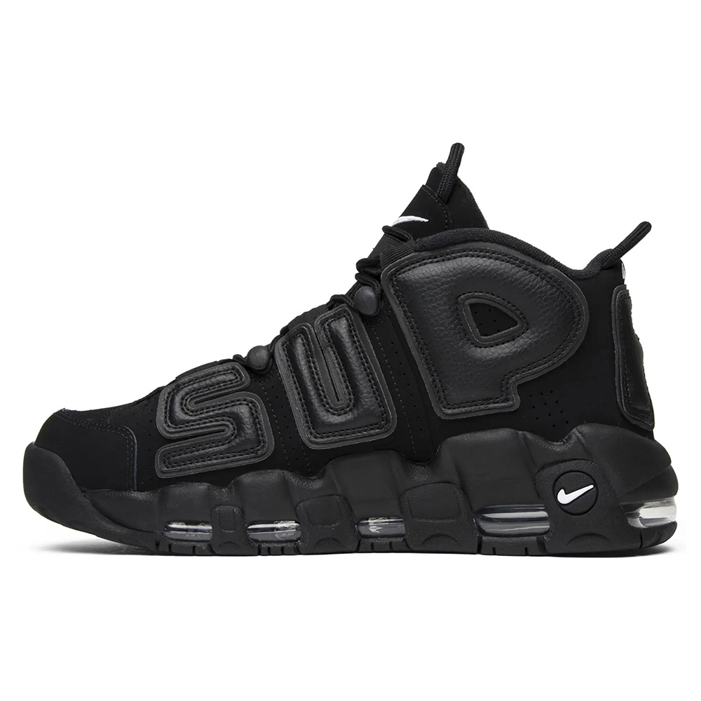 Supreme x Air More Uptempo Black,NIKE AIR MORE UPTEMPO