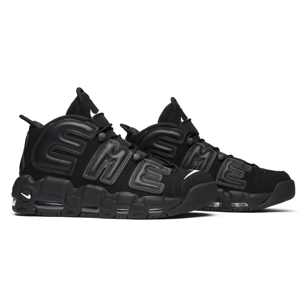 Supreme x Air More Uptempo Black,NIKE AIR MORE UPTEMPO