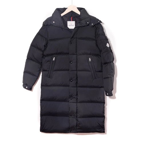 Moncler Hanoverian hooded long down jacket,Moncler