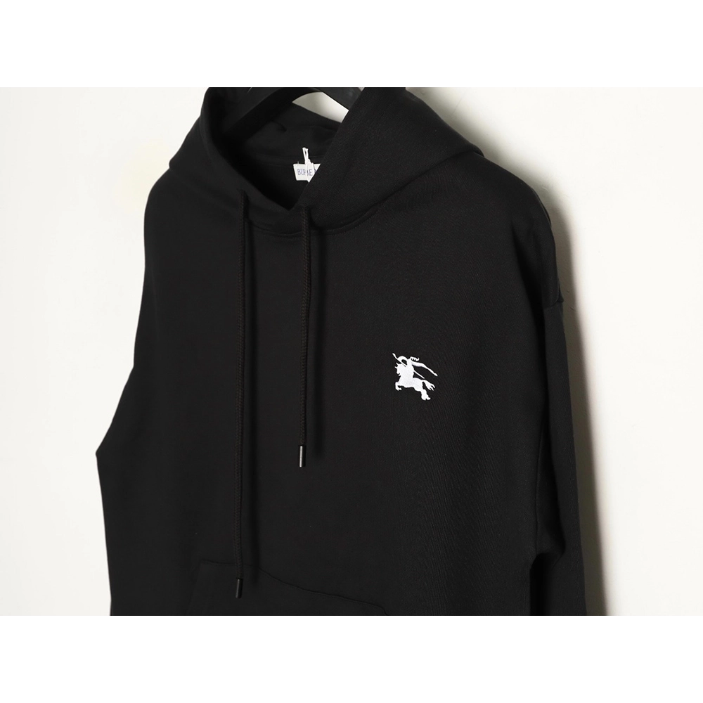Burberry logo embroidered puff print hooded sweatshirt TSK1,Burberry