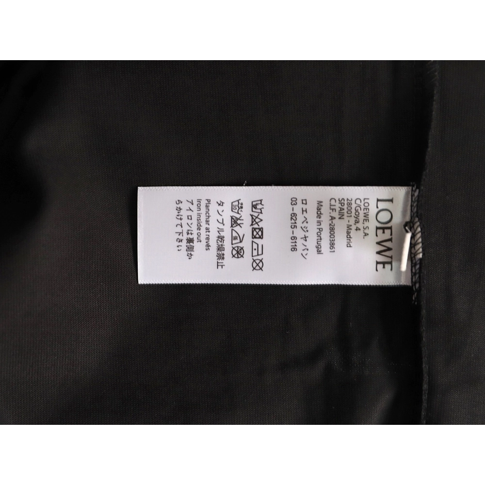 Loewe on co-branded logo embossed print long-sleeved T-shirt TSK1,Loewe