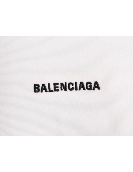 Balenciaga embroidered lettering crew neck sweatshirt,Balenciaga