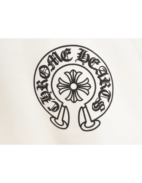 Chrome Hearts classic logo print crewneck sweatshirt,Chrome Hearts
