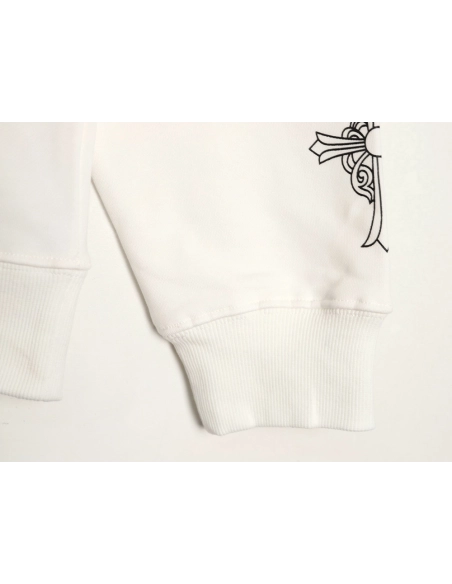 Chrome Hearts classic logo print crewneck sweatshirt,Chrome Hearts