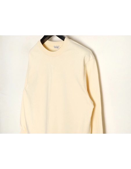 Burberry Check Patch Lettering Embroidered Crew Neck Sweatshirt,Burberry