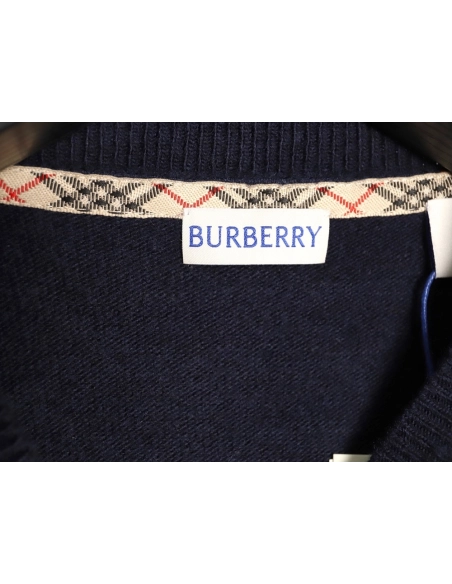 Burberry Warhorse embroidered crew neck knitted sweater TSK1,Burberry