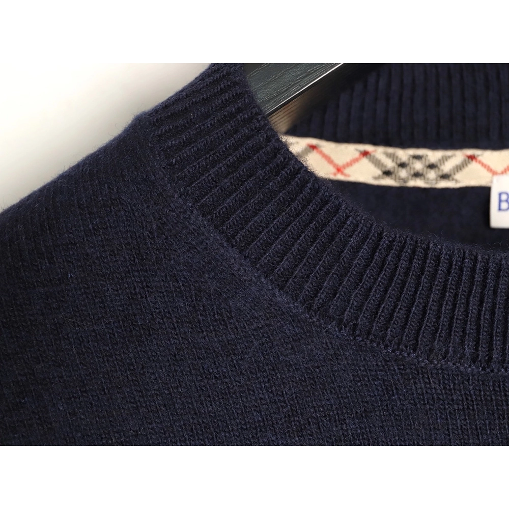 Burberry Warhorse embroidered crew neck knitted sweater TSK1,Burberry