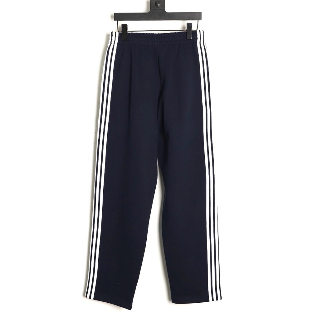 Balenciaga embroidered trim track pants,Balenciaga
