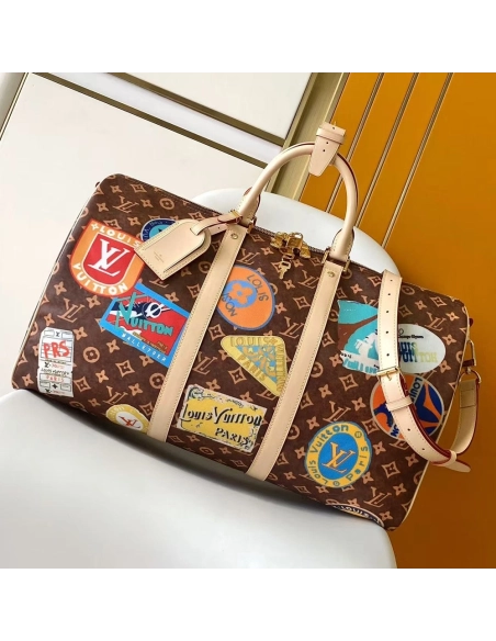Louis Vuitton Keepall Bandouli¨¨re 50 Travel Bags M15042 50X29X23cm