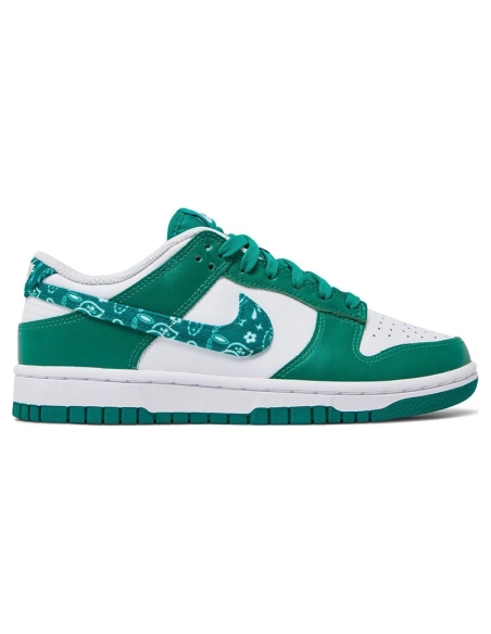 DUNK LOW GREEN PAISLEY,Dunk SB,NIKE SHOES Reps