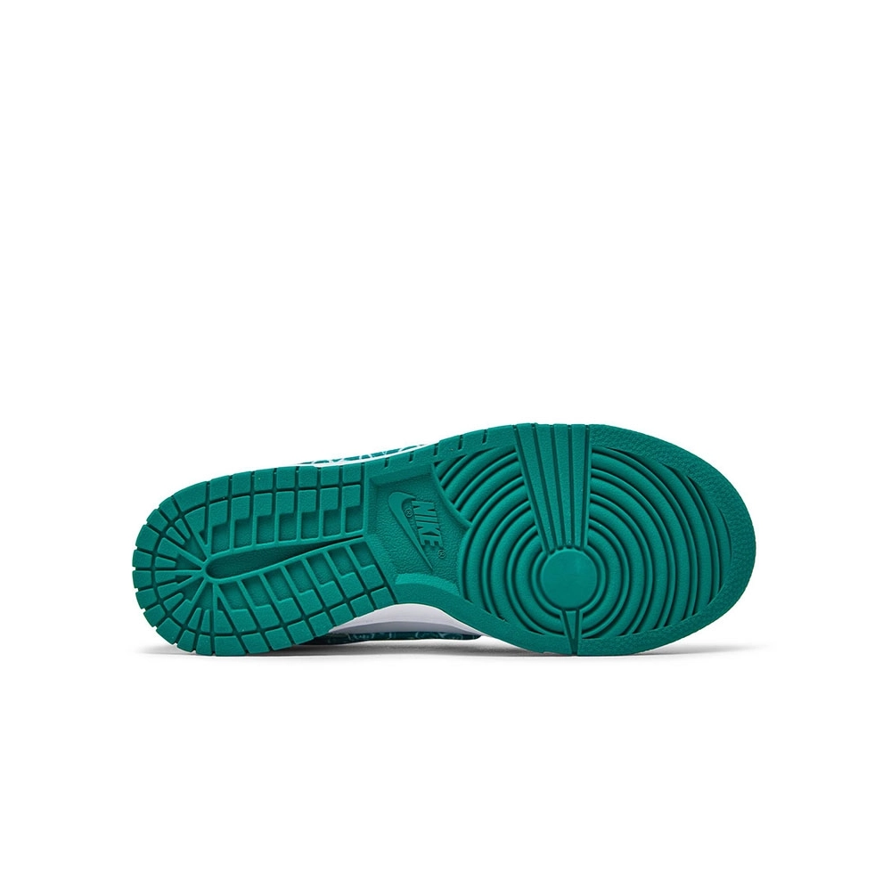 DUNK LOW GREEN PAISLEY,Dunk SB,NIKE SHOES Reps