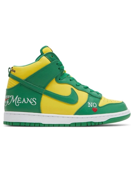 Supreme x Dunk High SB By Any Means Brazil,Dunk SB,NIKE SHOES Reps