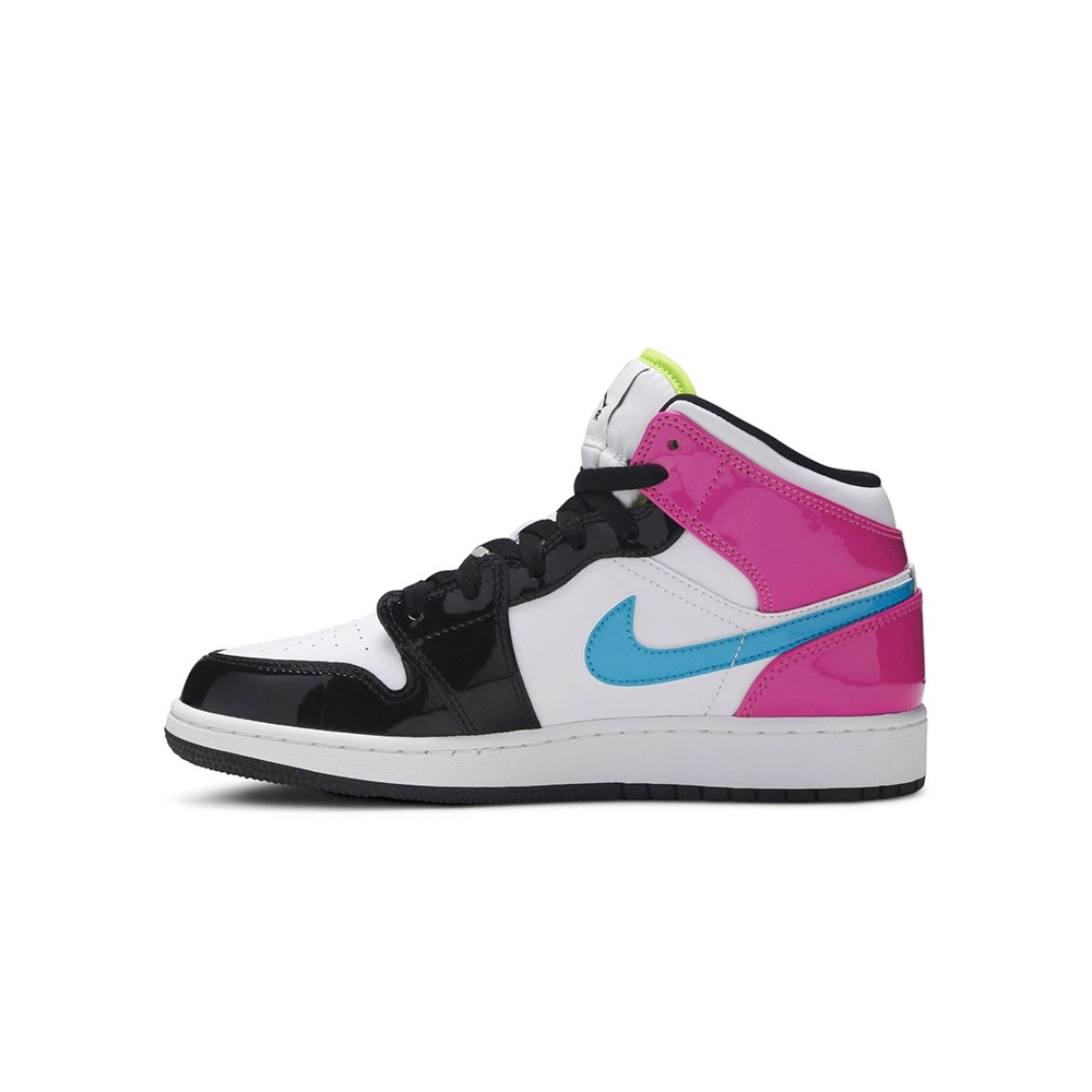 AIR JORDAN 1 MID SE GS CYBER ACTIVE FUCHSIA CZ9835 100,AIR JORDAN 1 MID,Air Jordan