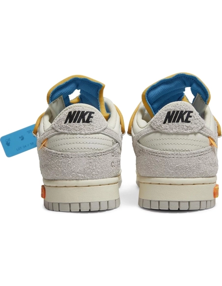 OffWhite x Dunk Low Lot 34 of 50,Dunk SB,NIKE SHOES Reps