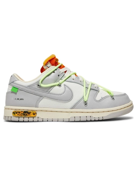 OffWhite x Dunk Low Lot 43 of 50,Dunk SB,NIKE SHOES Reps