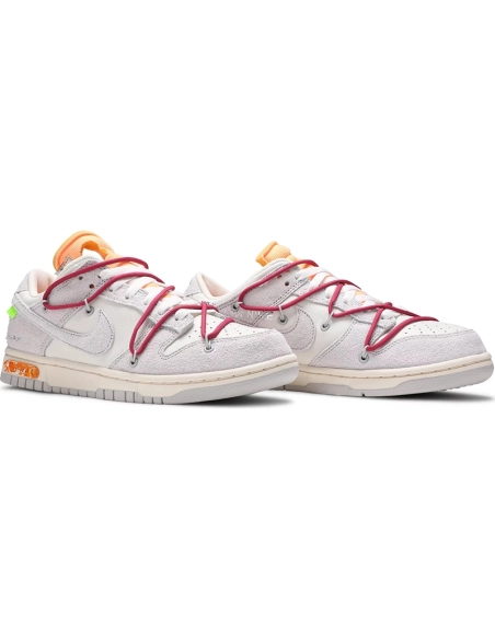 OffWhite x Dunk Low Lot 35 of 50,Dunk SB,NIKE SHOES Reps